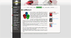 Desktop Screenshot of ledmania.it