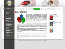 Tablet Screenshot of ledmania.it